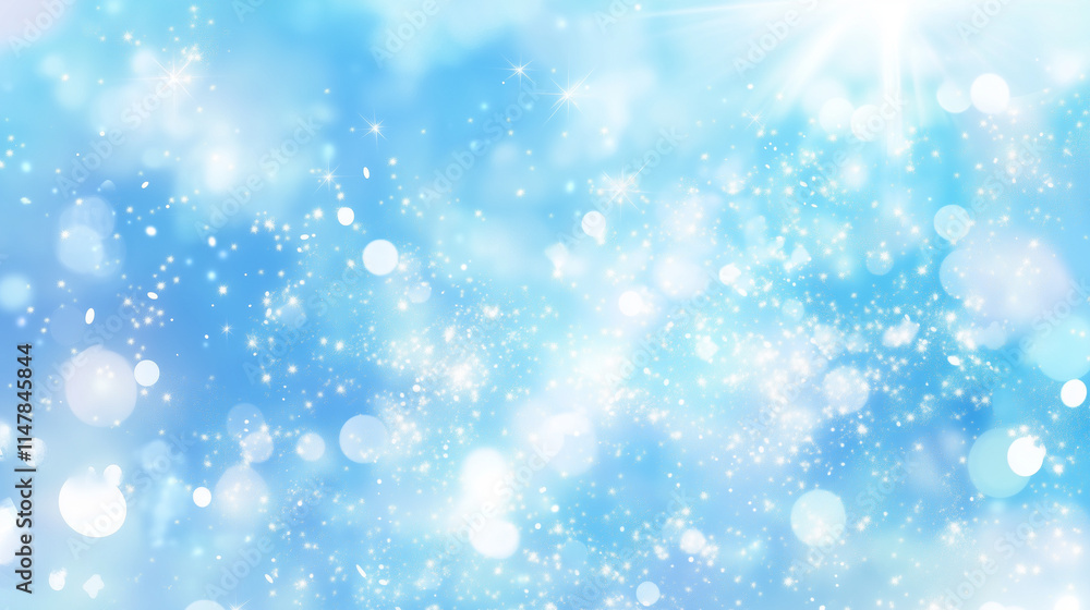 Magical winter wonderland snowy landscape digital artwork bright blue background aesthetic viewpoint winter concept Magical winter wonderland snowy landscape digital artwork bright blue background aesthetic viewpoint winter concept
