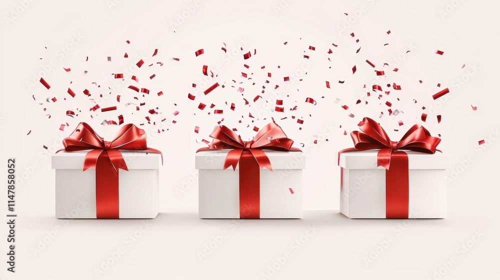 3d Open white gift boxes on white background,mystery gift box,Present box,valentine romantic,cardboard box with a lid. gift wrapping for gifts. 3d Open white gift boxes on white background,mystery gift box,Present box,valentine romantic,cardboard box with a lid. gift wrapping for gifts.