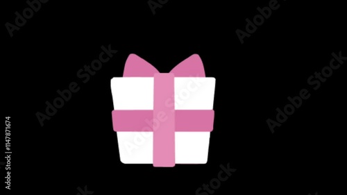 gift box with ribbon