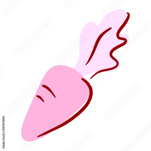 Pink carrot