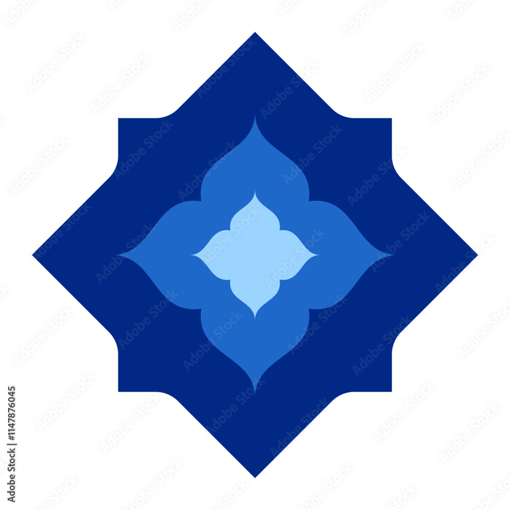 traditional geometric pattern icon symbol for decoration flat design traditional geometric pattern icon symbol for decoration flat design