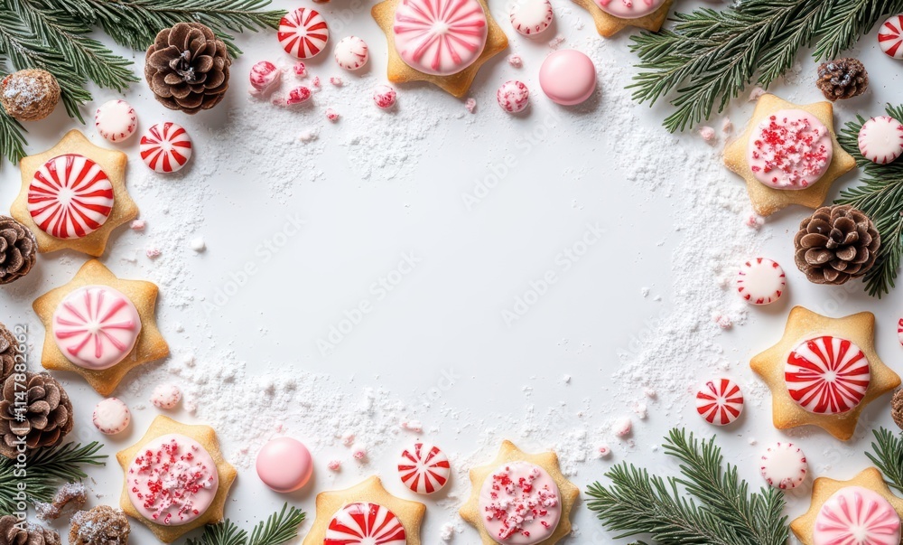Festive holiday treats and decorations Festive holiday treats and decorations