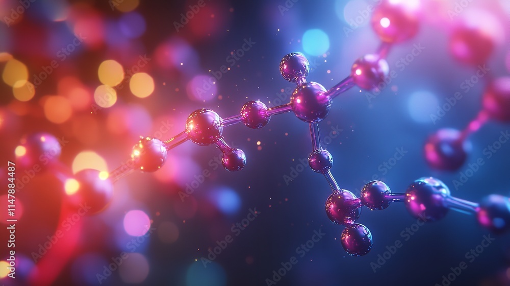 A cluster of colorful spheres with a central sphere surrounded by smaller spheres. The spheres are arranged in a way that suggests a molecular structure. The image has a vibrant and energetic feel. A cluster of colorful spheres with a central sphere surrounded by smaller spheres. The spheres are arranged in a way that suggests a molecular structure. The image has a vibrant and energetic feel.