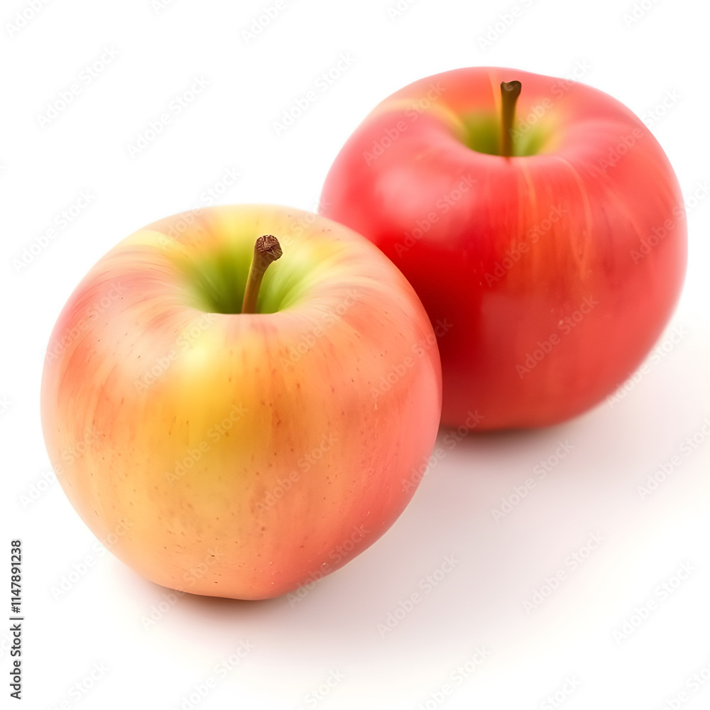 red-apple (Envy Apple), half and slice isolated on a white background, with clipping path, Full depth of field, cut out red-apple (Envy Apple), half and slice isolated on a white background, with clipping path, Full depth of field, cut out