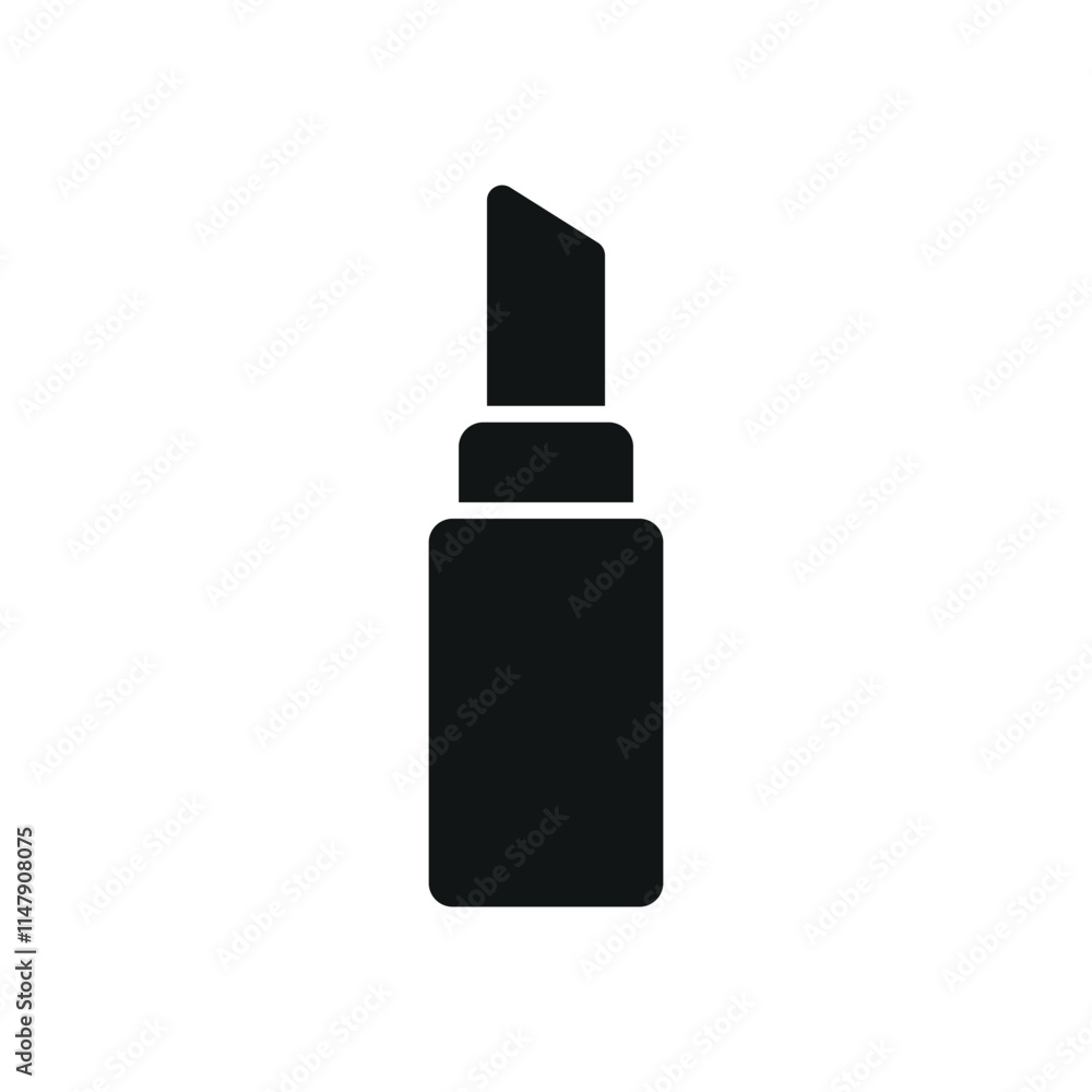 Lipstick Makeup Beauty Icon showcases a bold and stylish look, ideal for highlighting lip care, beauty routines, or fashion-forward makeup trends Lipstick Makeup Beauty Icon showcases a bold and stylish look, ideal for highlighting lip care, beauty routines, or fashion-forward makeup trends