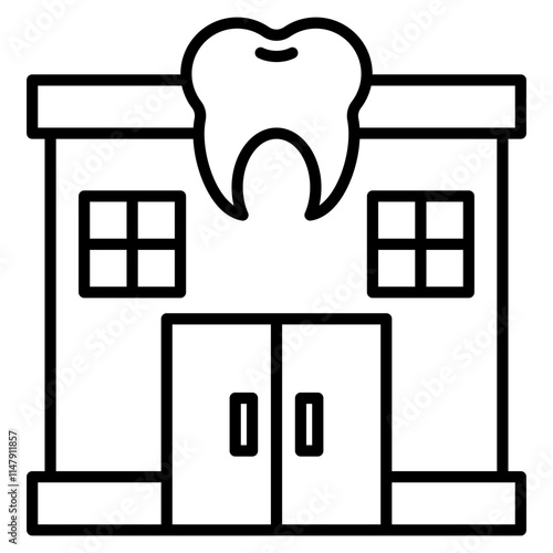 dental clinic single icon