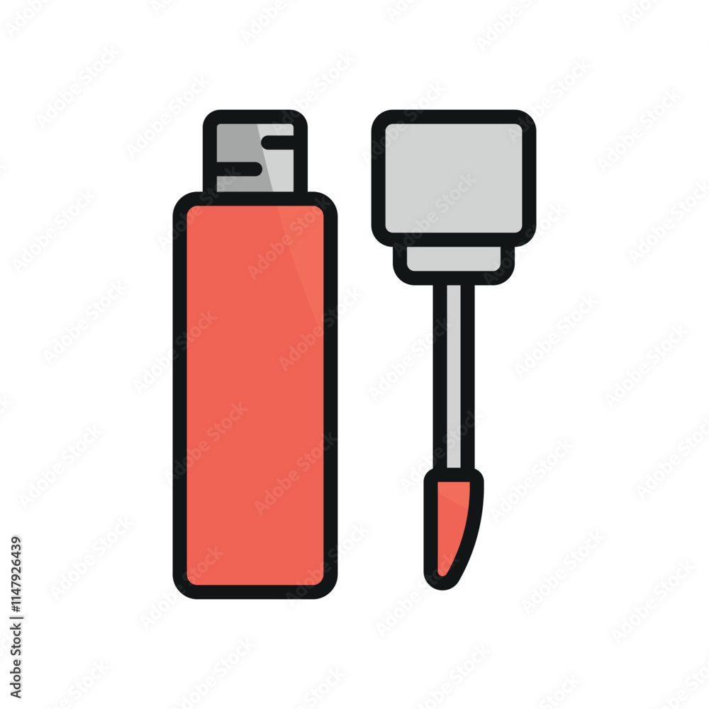 Lipstick Makeup Beauty Icon showcases a bold and stylish look, ideal for highlighting lip care, beauty routines, or fashion-forward makeup trends Lipstick Makeup Beauty Icon showcases a bold and stylish look, ideal for highlighting lip care, beauty routines, or fashion-forward makeup trends