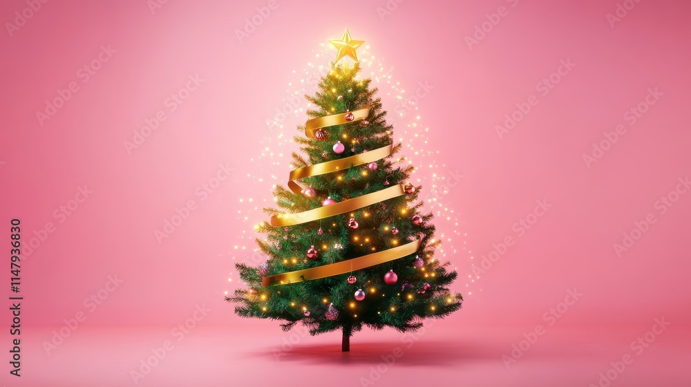 Christmas decorative design with white podium and snowdrift on pink background,snowflakes,glow garland,3d decorative garland glow.Xmas Decorations,Vector illustration. Christmas decorative design with white podium and snowdrift on pink background,snowflakes,glow garland,3d decorative garland glow.Xmas Decorations,Vector illustration.