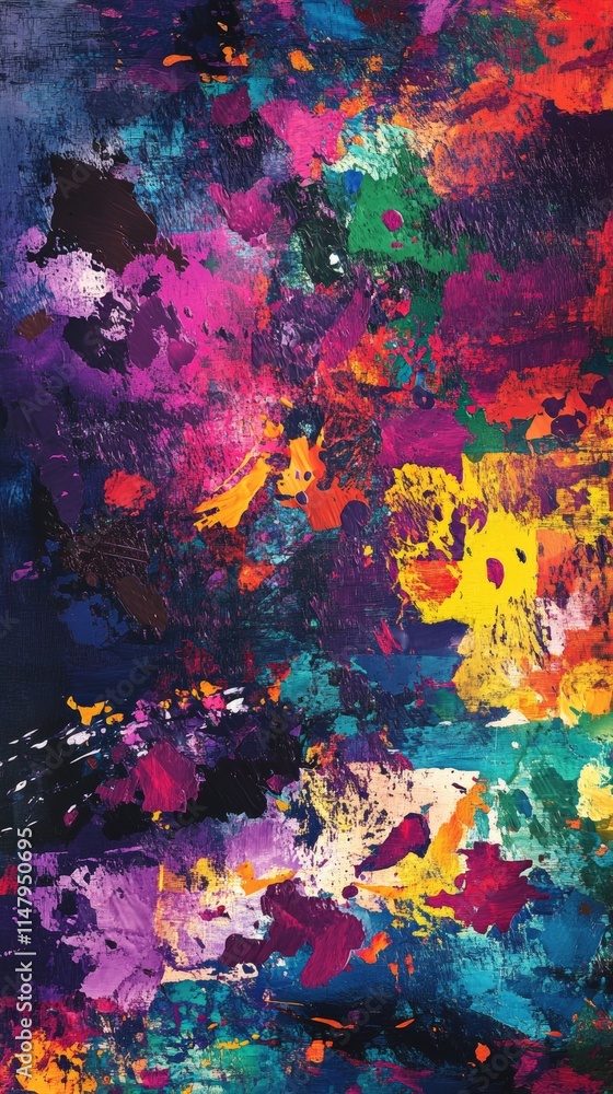 A colorful abstract painting featuring dynamic brushstrokes and vibrant hues, perfect for modern art enthusiasts. A colorful abstract painting featuring dynamic brushstrokes and vibrant hues, perfect for modern art enthusiasts.