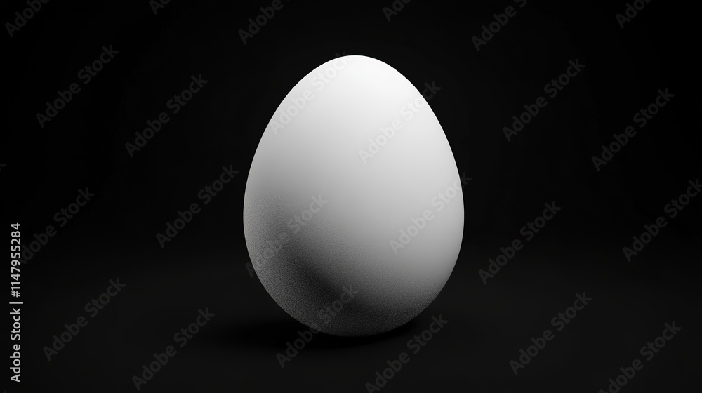 A Fresh Egg on a Simple Background Celebrating Life's Simplicity and Purity A Fresh Egg on a Simple Background Celebrating Life's Simplicity and Purity