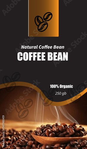 coffee Pouch Design and mockup