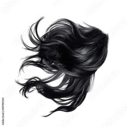 hair isolated