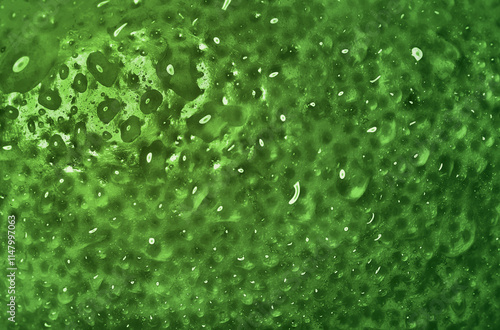 Fotografi Green lime peel, zest background