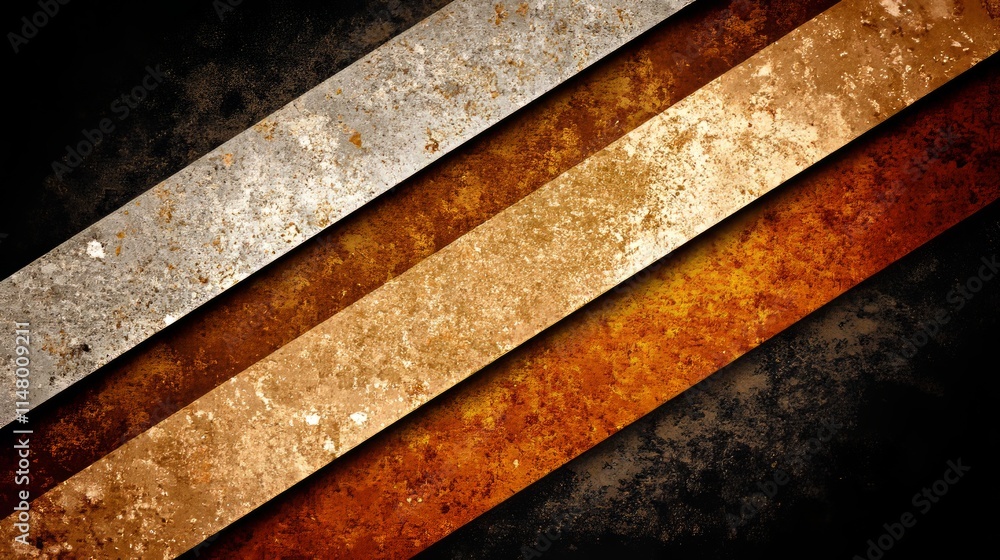 Abstract Rusty Metal Stripes Background Texture Abstract Rusty Metal Stripes Background Texture