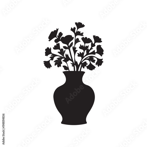 vase with flowers