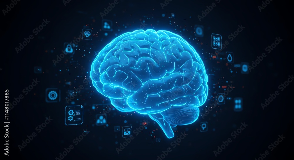 Fototapeta premium human brain scan