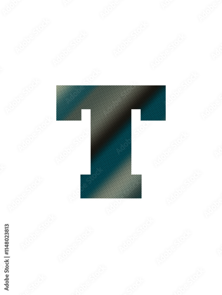 Stylized Letter Metallic Texture and Gradient
Stylized Letter Metallic Texture and Gradient