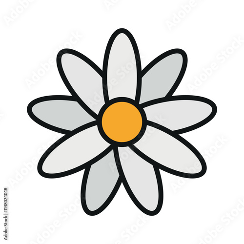 Daisy Icon: Capture the essence of innocence and optimism