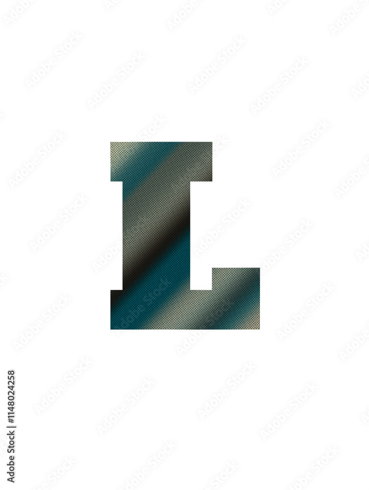 Stylized Letter Metallic Texture and Gradient
Stylized Letter Metallic Texture and Gradient