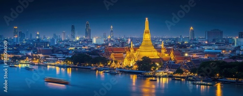 Spectacular Fireworks in Bangkok