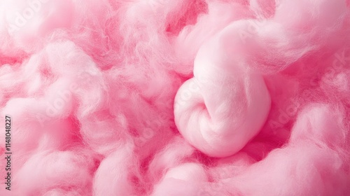 Pink cotton candy background. Candy floss texture