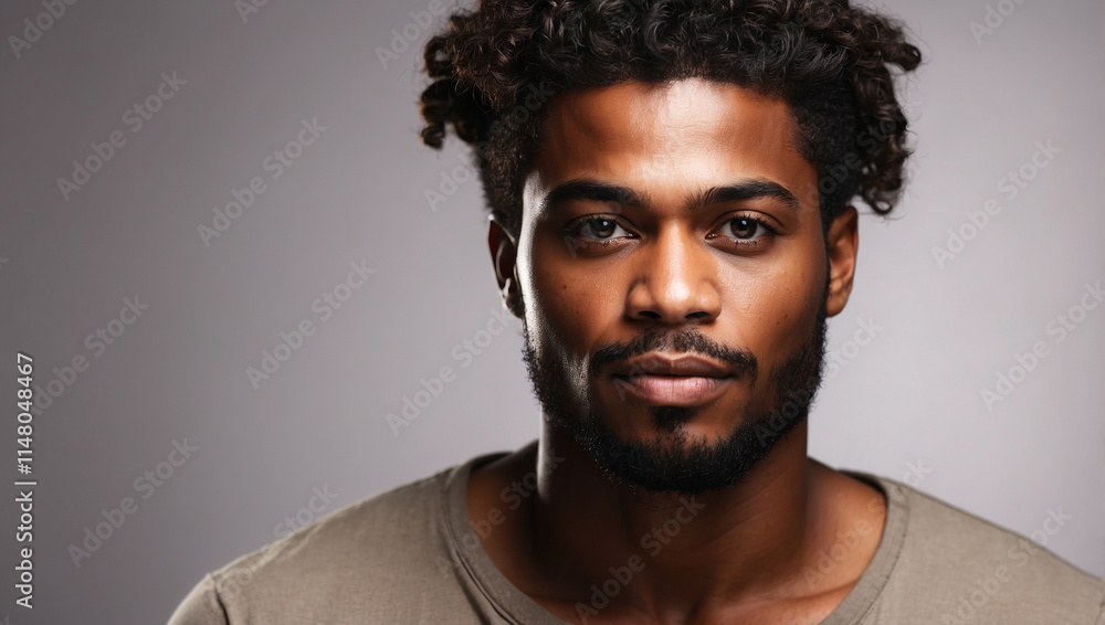 Studio Portrait of African American Studio Portrait of African American