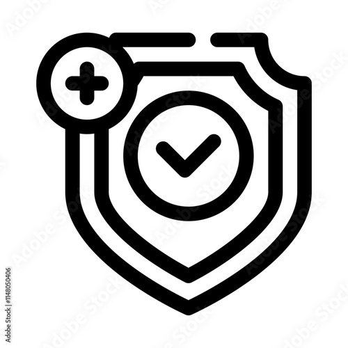 Safe line icon