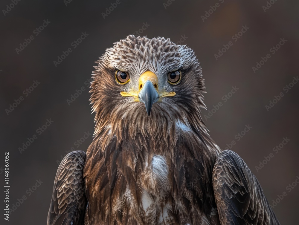 Majestic golden eagle headshot, intense stare. Majestic golden eagle headshot, intense stare.