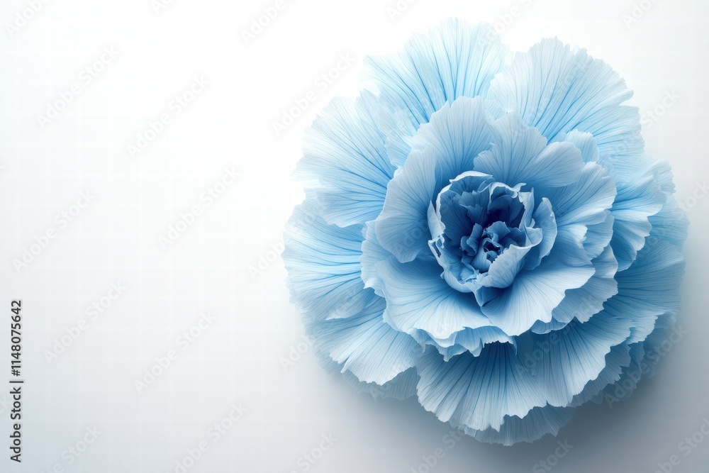 Delicate Light Blue Flower on Elegant Background with Soft Petals, Graceful Texture, and Subtle Hues for Serene Aesthetic and Tranquil Decor Inspiration Delicate Light Blue Flower on Elegant Background with Soft Petals, Graceful Texture, and Subtle Hues for Serene Aesthetic and Tranquil Decor Inspiration