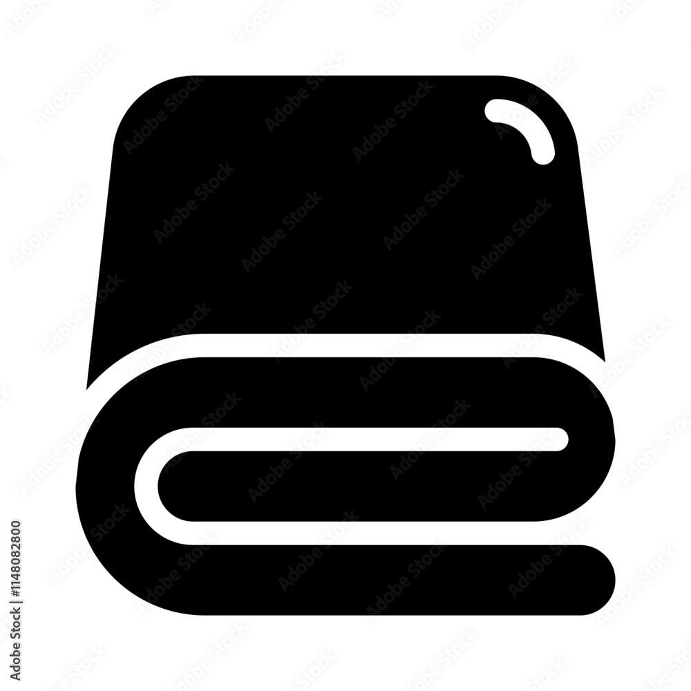 Blanket glyph icon