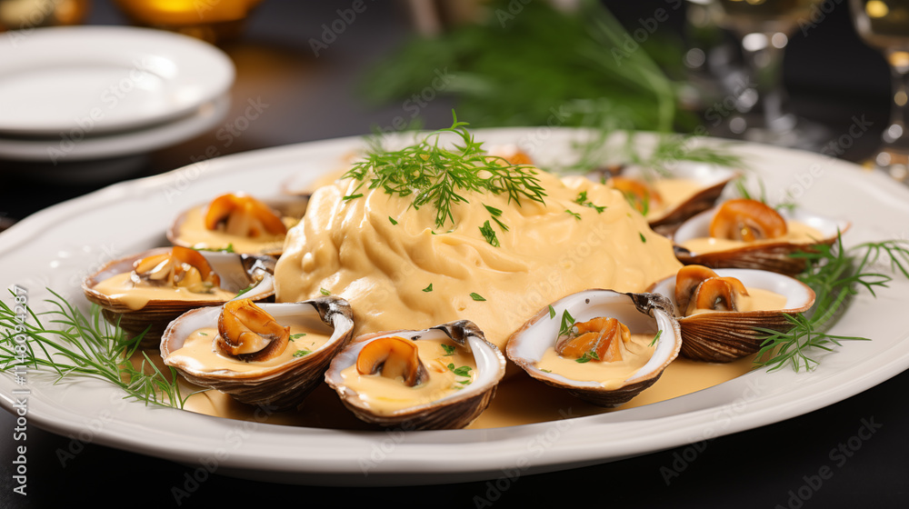 Escargots de Bourgogne Isolated on Transparent Background - Classic French Snail Dish with Herb Butter for Culinary Photography and Food Design Escargots de Bourgogne Isolated on Transparent Background - Classic French Snail Dish with Herb Butter for Culinary Photography and Food Design
