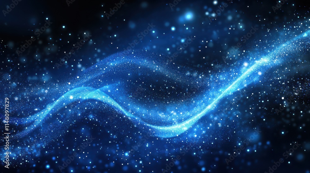 abstract blue background with shiny lines and space for text, vector illustration abstract blue background with shiny lines and space for text, vector illustration
