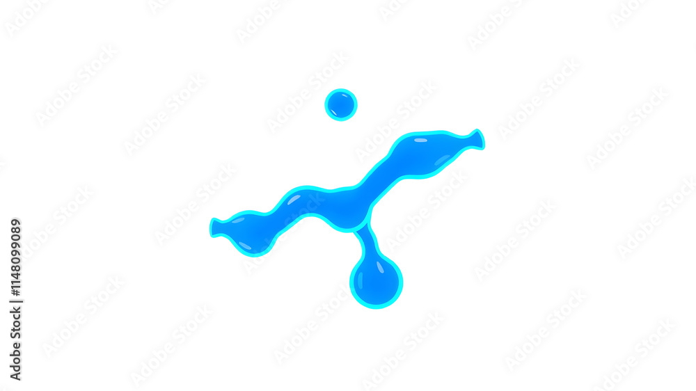 enzymes icon. Linear, Blue Fill and Gradient Style Design Isolated On White Background. Generative AI enzymes icon. Linear, Blue Fill and Gradient Style Design Isolated On White Background. Generative AI