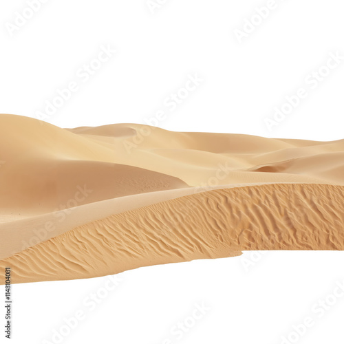 Serene Sands of a Desert Landscape