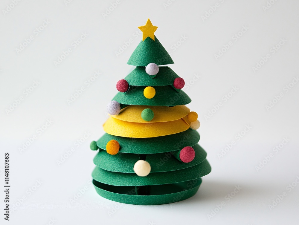 christmas tree on white christmas tree on white