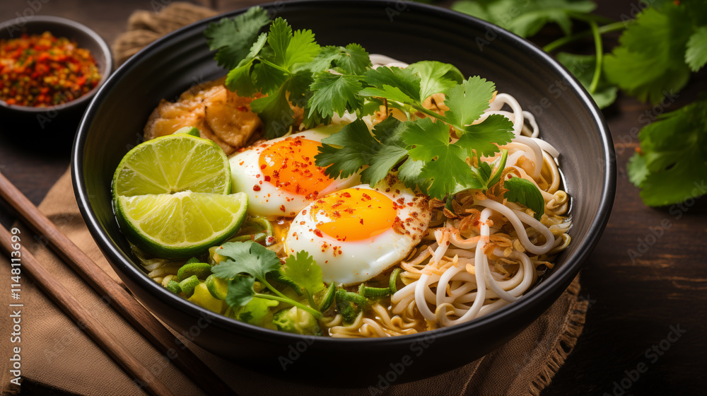 Ramen Bowl Isolated on Transparent Background - Traditional Japanese Noodle Soup for Food Photography, Culinary Design, and Asian Cuisine Mockups Ramen Bowl Isolated on Transparent Background - Traditional Japanese Noodle Soup for Food Photography, Culinary Design, and Asian Cuisine Mockups