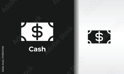 Cash Vector, Icon Or Logo Sign Isolated Symbol Illustration