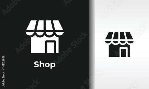 Shop Vector, Icon Or Logo Sign Isolated Symbol Illustration