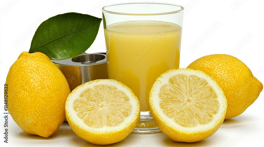 Fresh Lemon Juice  Lemons  Glass  Juicer  Healthy Drink  Citrus  Vitamin C  Refreshing Bev
