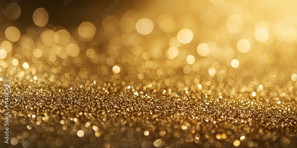 Gold glitter creates a captivating defocused texture background, perfect for a gold themed Christmas abstract backdrop. This gold glitter background adds a touch of elegance and shimmer to designs. Gold glitter creates a captivating defocused texture background, perfect for a gold themed Christmas abstract backdrop. This gold glitter background adds a touch of elegance and shimmer to designs.