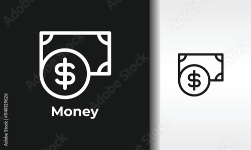 Money Vector, Icon Or Logo Sign Isolated Symbol Illustration