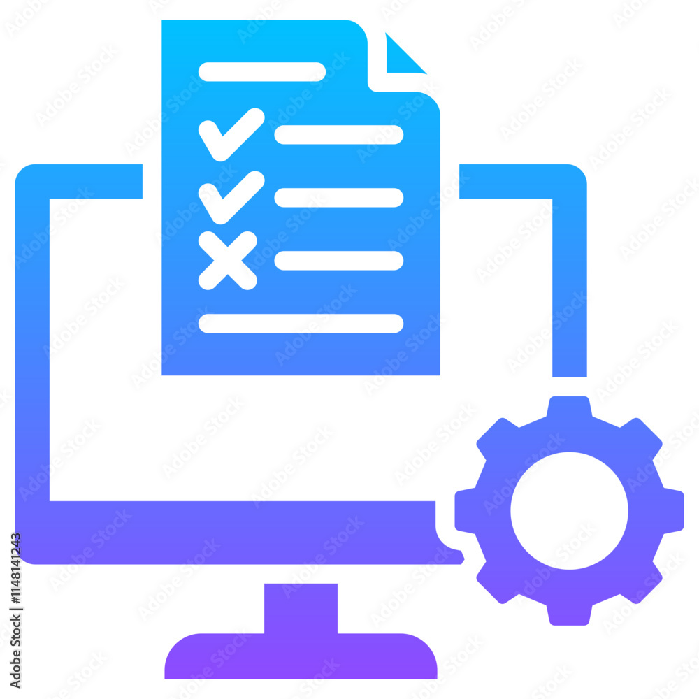 Online Survey Icon Online Survey Icon