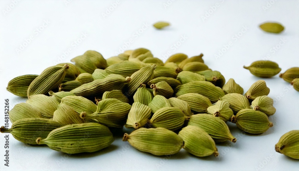 Close-up of Dried Cardamom Pods Close-up of Dried Cardamom Pods