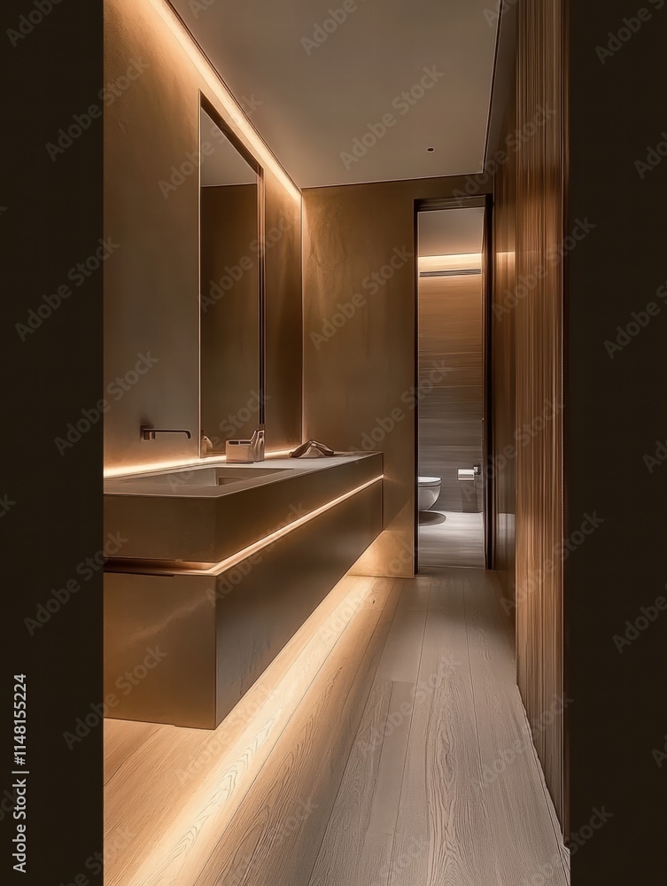Illuminate Your Space Minimalist Bathroom Modern Home Design Inspiration Serene Environment Understated Elegance