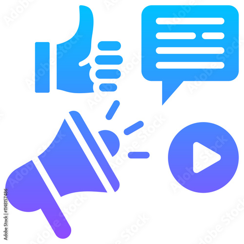 Social Media Marketing Icon