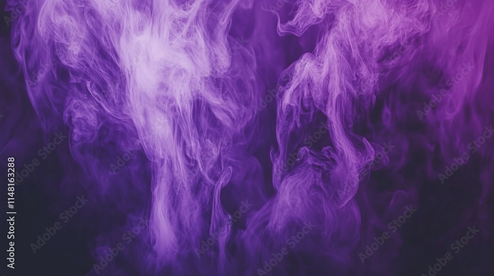 Fototapeta premium Purple Smoke Abstract Background Texture Image