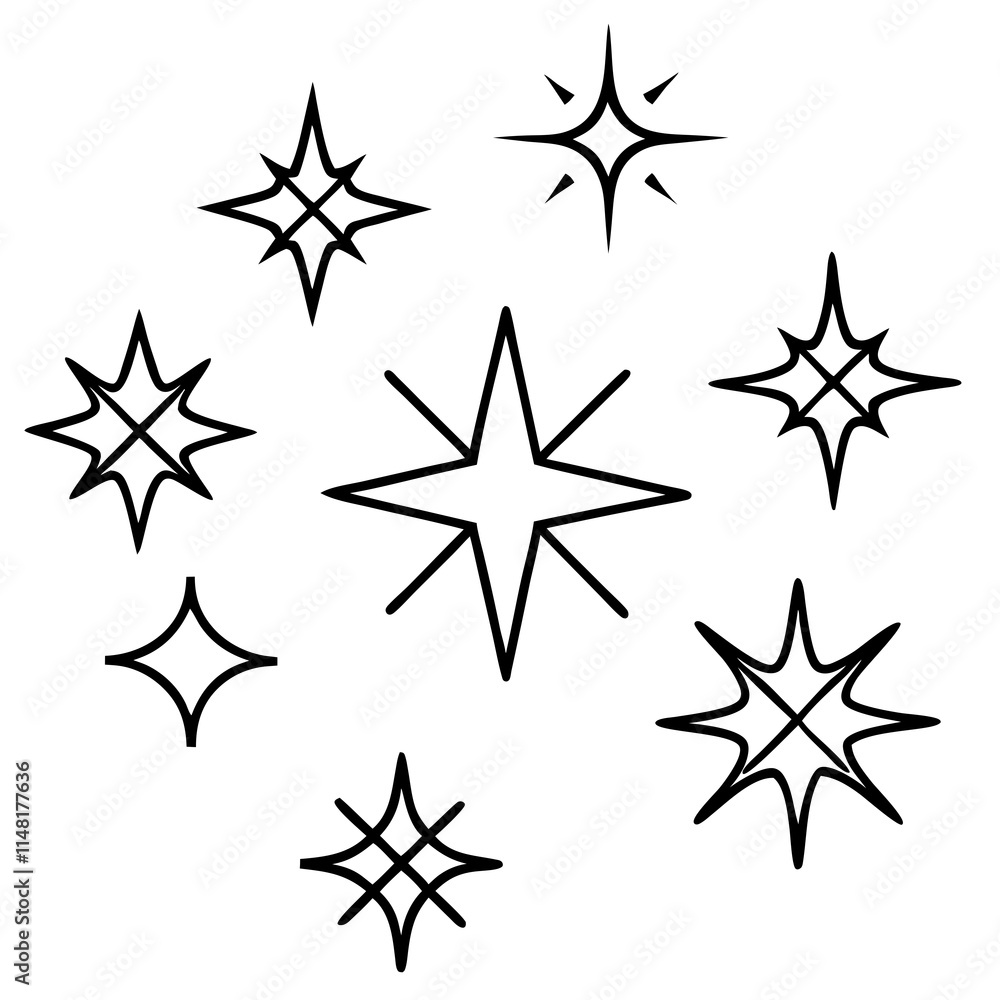 set of stars set of stars