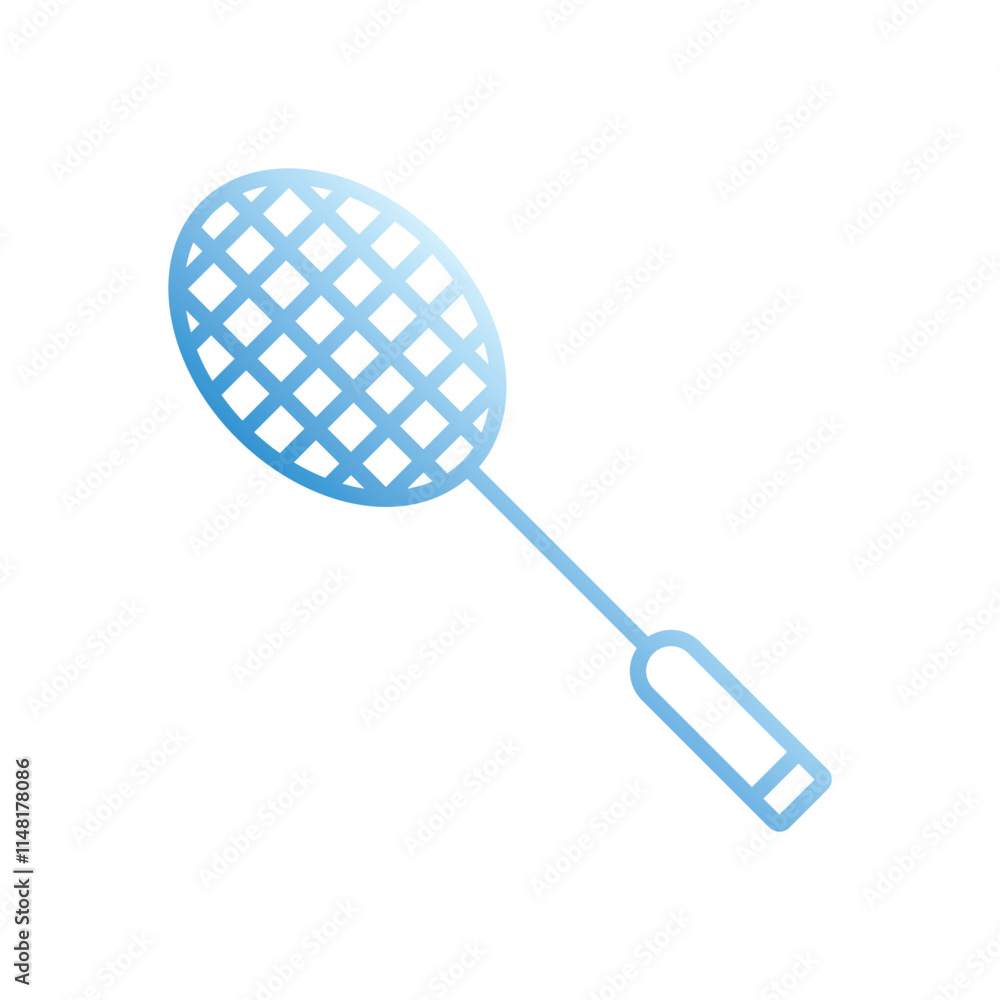 Racket vector icon stock illustration Racket vector icon stock illustration