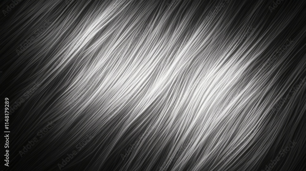 Silky Smooth Gray Hair Texture Background Image Silky Smooth Gray Hair Texture Background Image
