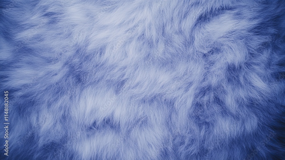 Obraz premium Soft Blue Fur Texture Background Image (1)